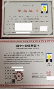 说明: 1+X证书
